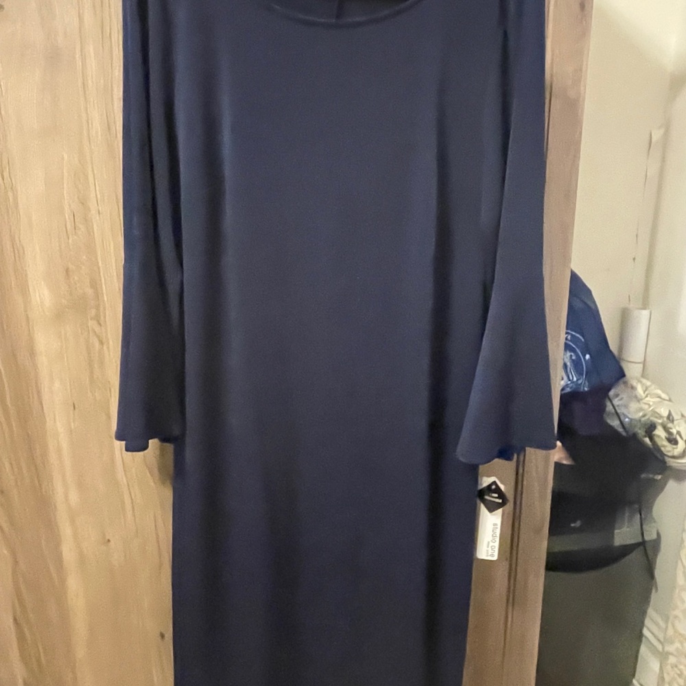 Navy blue dress